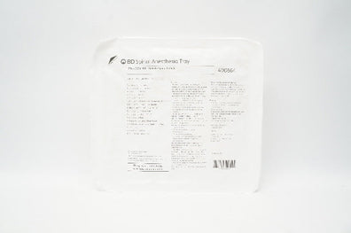 BD 400864 Spinal Anesthesia Tray Quincke Spinal Ndle 25 G - 3 1/2 in.